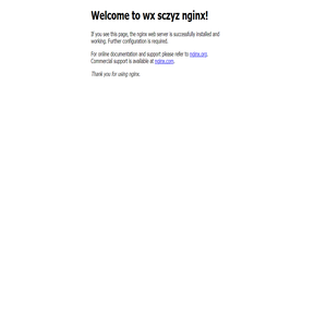 Welcome to  nginx!