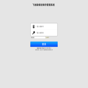 飞驰鞋帽经销存管理系统